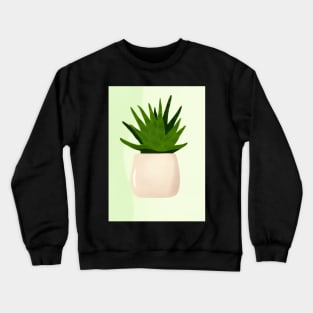 Zebra Plant Crewneck Sweatshirt